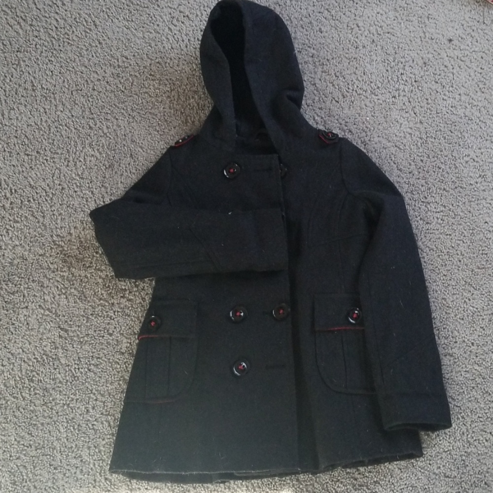 Miss Sixty Pea Coat with Hood